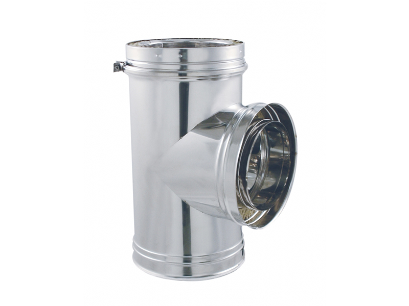 TUBE T STAINLESS STEEL DOUBLE ISOLATED WITH CERAMIC FIBRE - ALL SIZES AVAILABLE