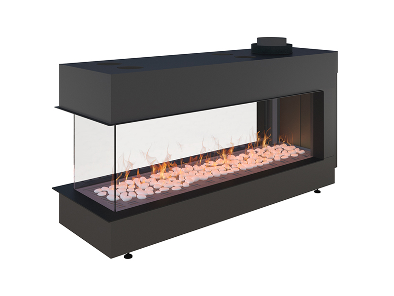 <b>Reference:</b> F.DIV-A<br> 
<b>Description:</b><br>
- Divider Frameless Gas Fireplace  <br>
- Maxitrol system - Made in Germany<br>
<b>Options:</b><br>
- Back: Steel,Brick or Mirror<br>
- System: Full remote control system (GV60) or Manual system (GV32)<br>
- Double Burner: Z Line and bubble shape.<br>
<b>Fireplace Dimensions:</b><br>
- L= 105CM<br>
- W= 39CM<br>
- H= 65CM<br>
<b>Glass Opening Dimension:</b><br>
- L= 82CM<br>
- H= 37CM