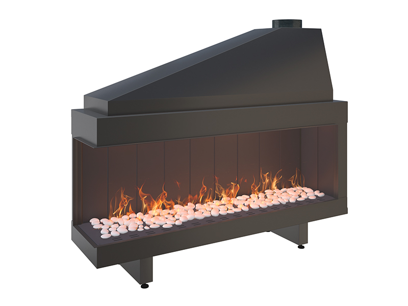 <b>Reference:</b> OP.G-L80 <br> 
<b>Description:</b><br>
- Open Gas Fireplace  <br>
-  Maxitrol system - Made in Germany<br>
<b>Options:</b><br>
- Back: Steel, Brick or Mirror<br>
- System: Full remote control system (GV60) or Manual system (GV32)<br>
- Double Burner: Z Line and bubble shape.<br>
<b>Fireplace Dimensions:</b><br>
- L= 86CM<br>
- W= 32CM<br>
- H= 105CM<br>
<b>Opening Dimensions:</b><br>
- L= 80CM<br>
- W= 35CM