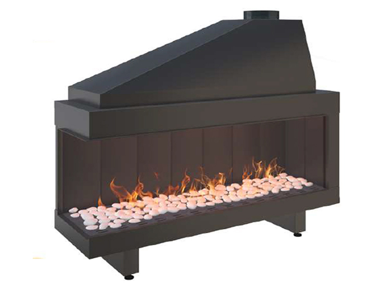 <b>Reference:</b> OP.G-L100 <br> 
<b>Description:</b><br>
- Open Gas Fireplace  <br>
-  Maxitrol system - Made in Germany<br>
<b>Options:</b><br>
- Back: Steel, Brick or Mirror<br>
- System: Full remote control system (GV60) or Manual system (GV32)<br>
- Double Burner: Z Line and bubble shape.<br>
<b>Fireplace Dimensions:</b><br>
- L= 106CM<br>
- W=32CM<br>
- H= 105CM<br>
<b>Opening Dimensions:</b><br>
- L= 100CM<br>
- W= 35CM