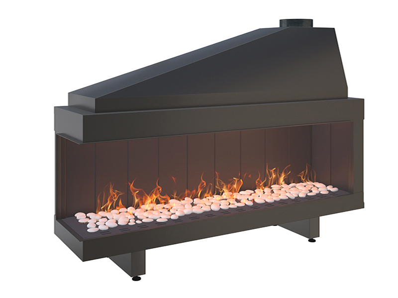 <b>Reference:</b> OP.G-L120 <br> 
<b>Description:</b><br>
- Open Gas Fireplace  <br>
-  Maxitrol system - Made in Germany<br>
<b>Options:</b><br>
- Back: Steel, Brick or Mirror<br>
- System: Full remote control system (GV60) or Manual system (GV32)<br>
- Double Burner: Z Line and bubble shape.<br>
<b>Fireplace Dimensions:</b><br>
- L= 126CM<br>
- W= 32CM<br>
- H= 105CM<br>
<b>Opening Dimensions:</b><br>
- L= 120CM<br>
- W= 35CM