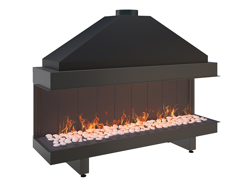 <b>Reference:</b> OP.G-160 3V <br> 
<b>Description:</b><br>
- Open Gas Fireplace  <br>
- Maxitrol system - Made in Germany<br>
<b>Options:</b><br>
- Back: Steel, Brick or Mirror<br>
- System: Full remote control system (GV60) or Manual system (GV32)<br>
- Double Burner: Z Line and bubble shape.<br>
<b>Fireplace Dimensions:</b><br>
- L= 160CM<br>
- W=34CM<br>
- H= 102CM<br>
<b>Opening Dimensions:</b><br>
- L= 157CM<br>
- W= 34CM