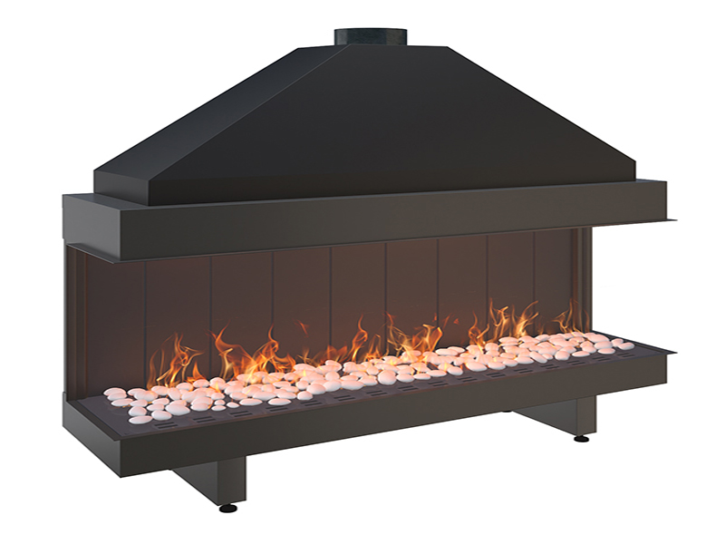 <b>Reference:</b> OP.G-200 3V <br> 
<b>Description:</b><br>
- Open Gas Fireplace  <br>
- Maxitrol system - Made in Germany<br>
<b>Options:</b><br>
- Back: Steel, Brick or Mirror<br>
- System: Full remote control system (GV60) or Manual system (GV32)<br>
- Double Burner: Z Line and bubble shape.<br>
<b>Fireplace Dimensions:</b><br>
- L= 200CM<br>
- W=39CM<br>
- H= 102CM<br>
<b>Opening Dimensions:</b><br>
- L= 197CM<br>
- W= 35CM