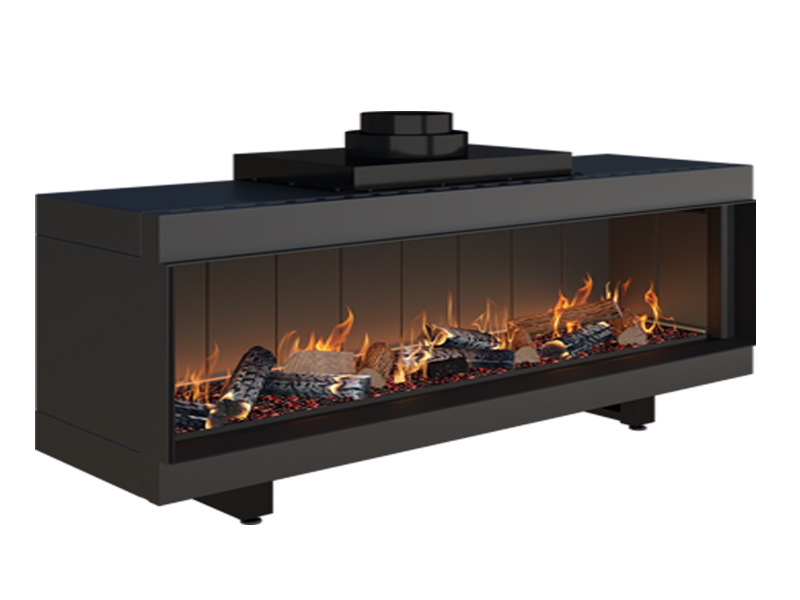 <b>Reference:</b> ECO LINE - F180 <br> 
<b>Description:</b><br>-Frameless Gas Fireplace  <br>- Maxitrol system - Made in Germany<br><b>Fireplace Dimensions:</b><br>-L= 180CM<br>- W=41CM<br>- H= 71CM<br>