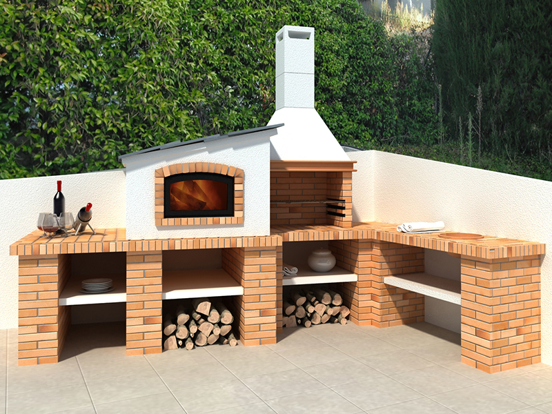 BARBECUE WITH OVEN
