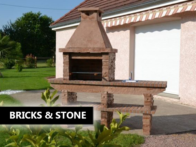 BRICKS AND STONE