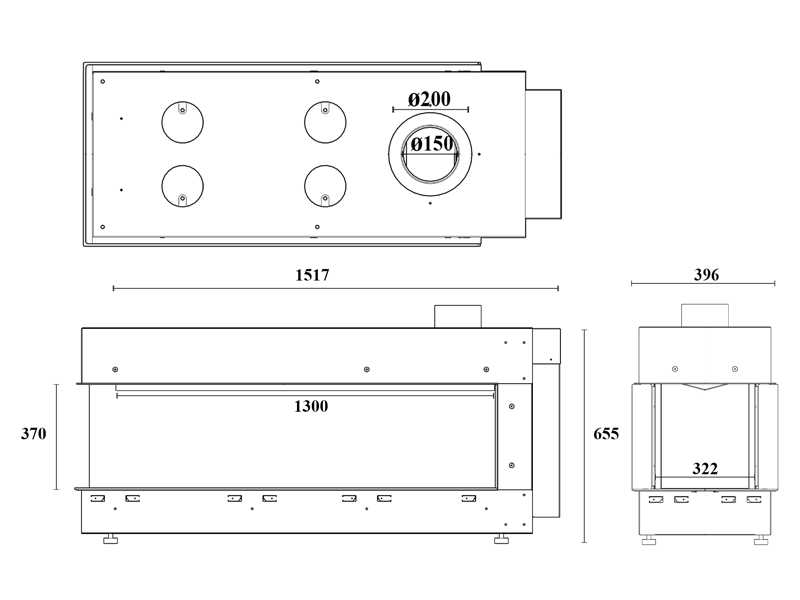 F.DIV-B130 /152CM