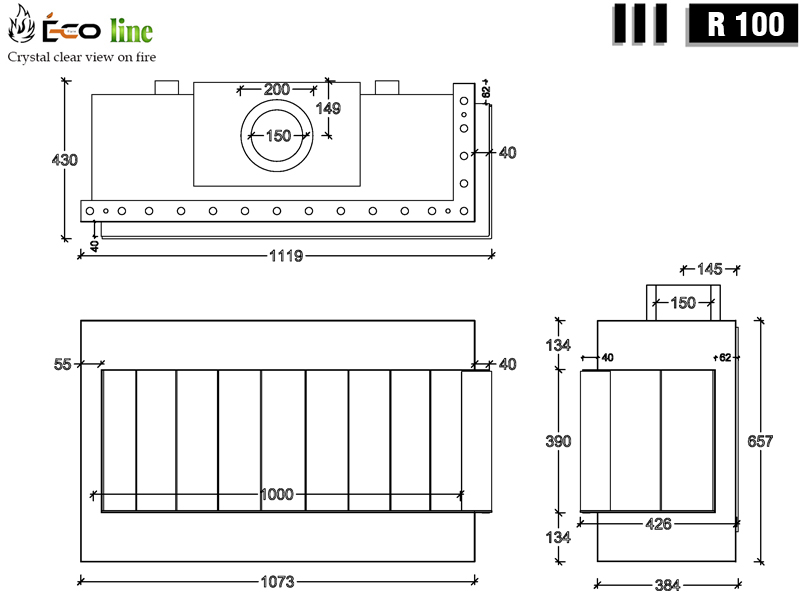 ECO LINE - R100 /107CM