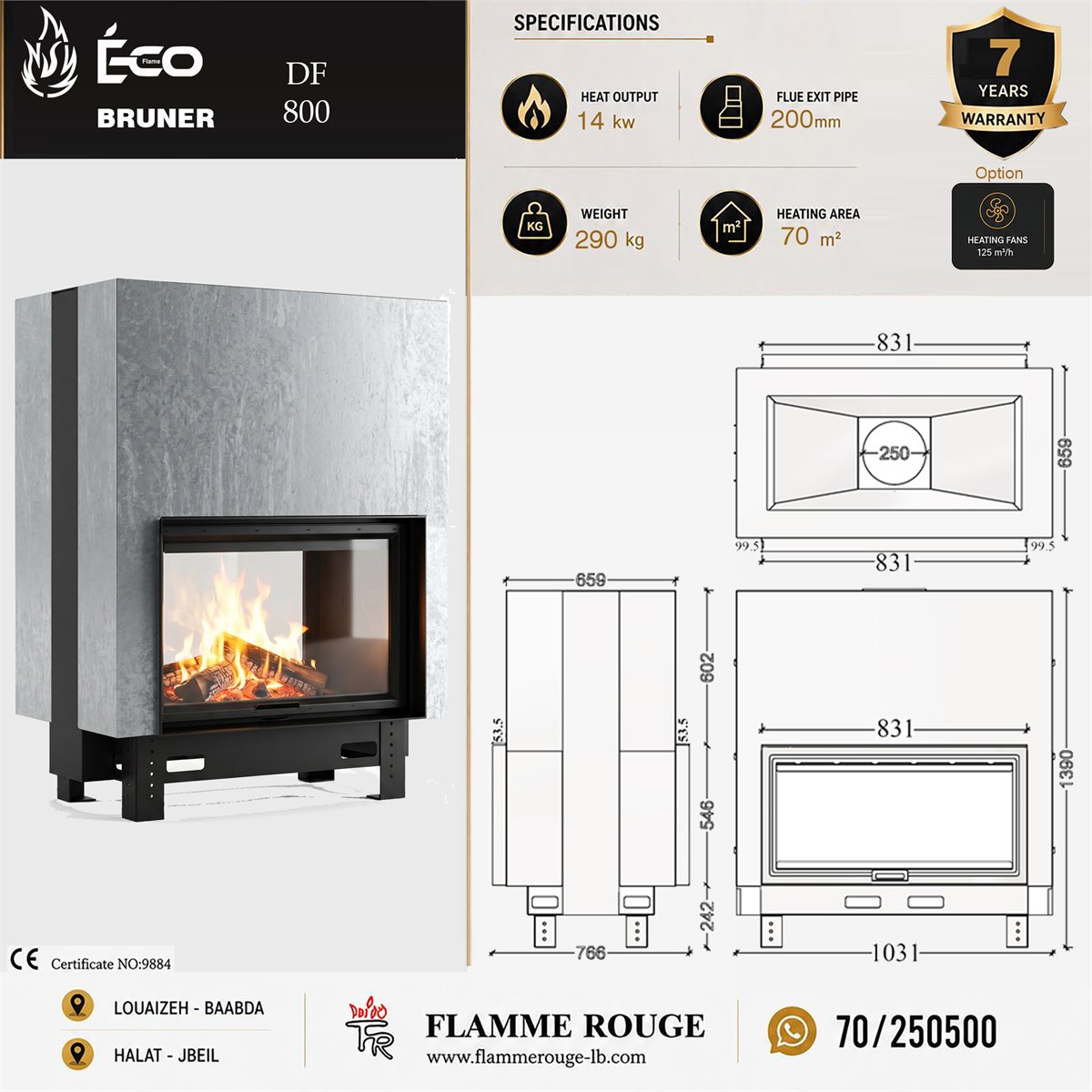 BRUNER DF80