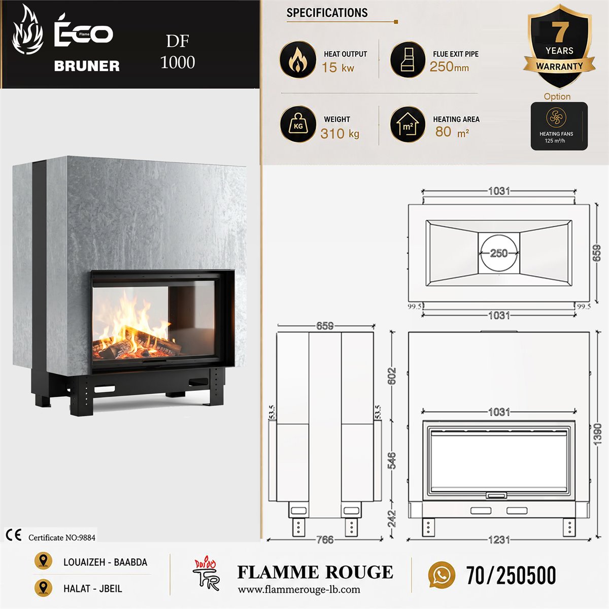 BRUNER DF100